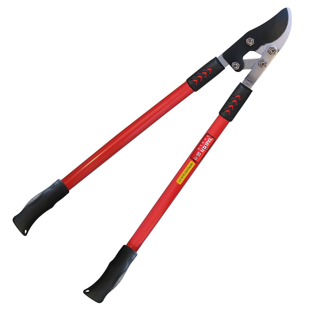 best loppers - Tabor Tools GG11 Professional Compound Action Bypass Lopper, Chops Thick Branches With Ease, 1 3/4 Inch Clean-Cut Capacity, 30-Inch Tree Trimmer Featuring Sturdy Extra Leverage 22-Inch Handles.