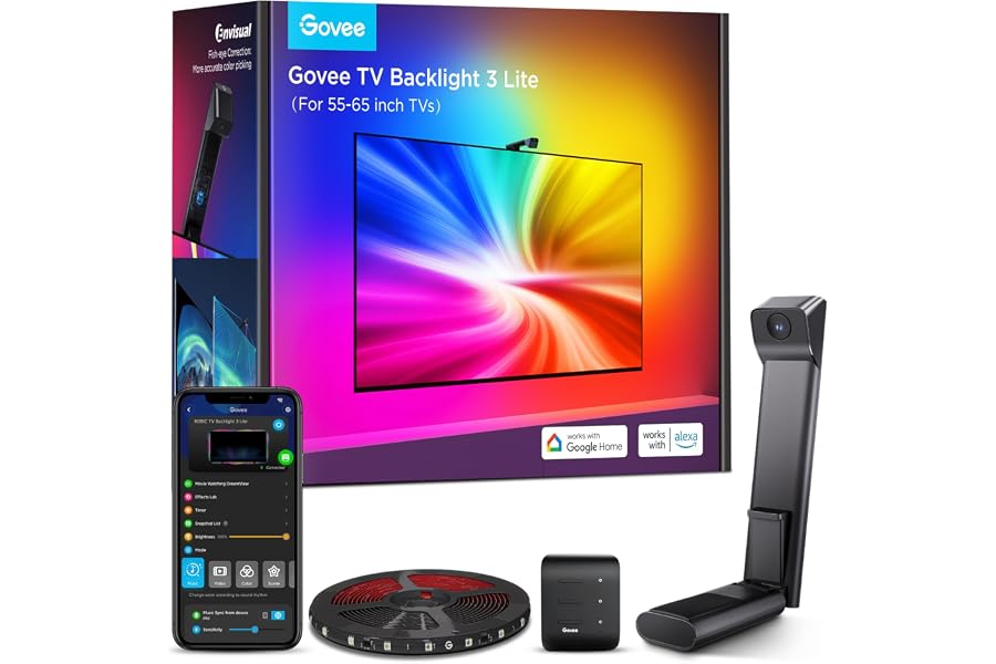 Govee TV Backlight 3 Lite for 55–65 Inch TVs