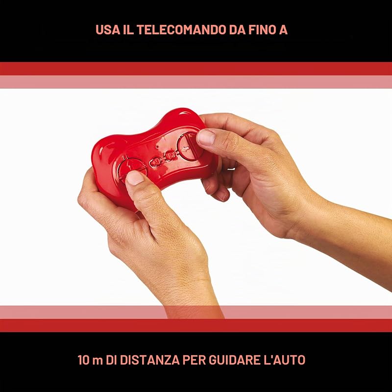– Twinkle Car R/C BLU SCURO, Auto elettrica radiocomandata, batteria da 12 V, telecomando incluso con portata 10 m, autonomía 45 min, peso massimo 25 kg, età da 3 a 6 anni — foto 5 di 8