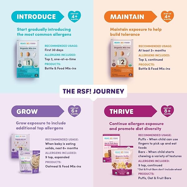 READY, SET, FOOD! ORGANIC OAT & FRUIT BARS | APPLE CINNAMON | ORGANIC BABY TODDLER SNACK BAR WITH 8 TOP ALLERGENS: PEANUT, EGG, MILK, CASHEW, ALMOND, WALNUT, SESAME, SOY | NO SUGAR ADDED