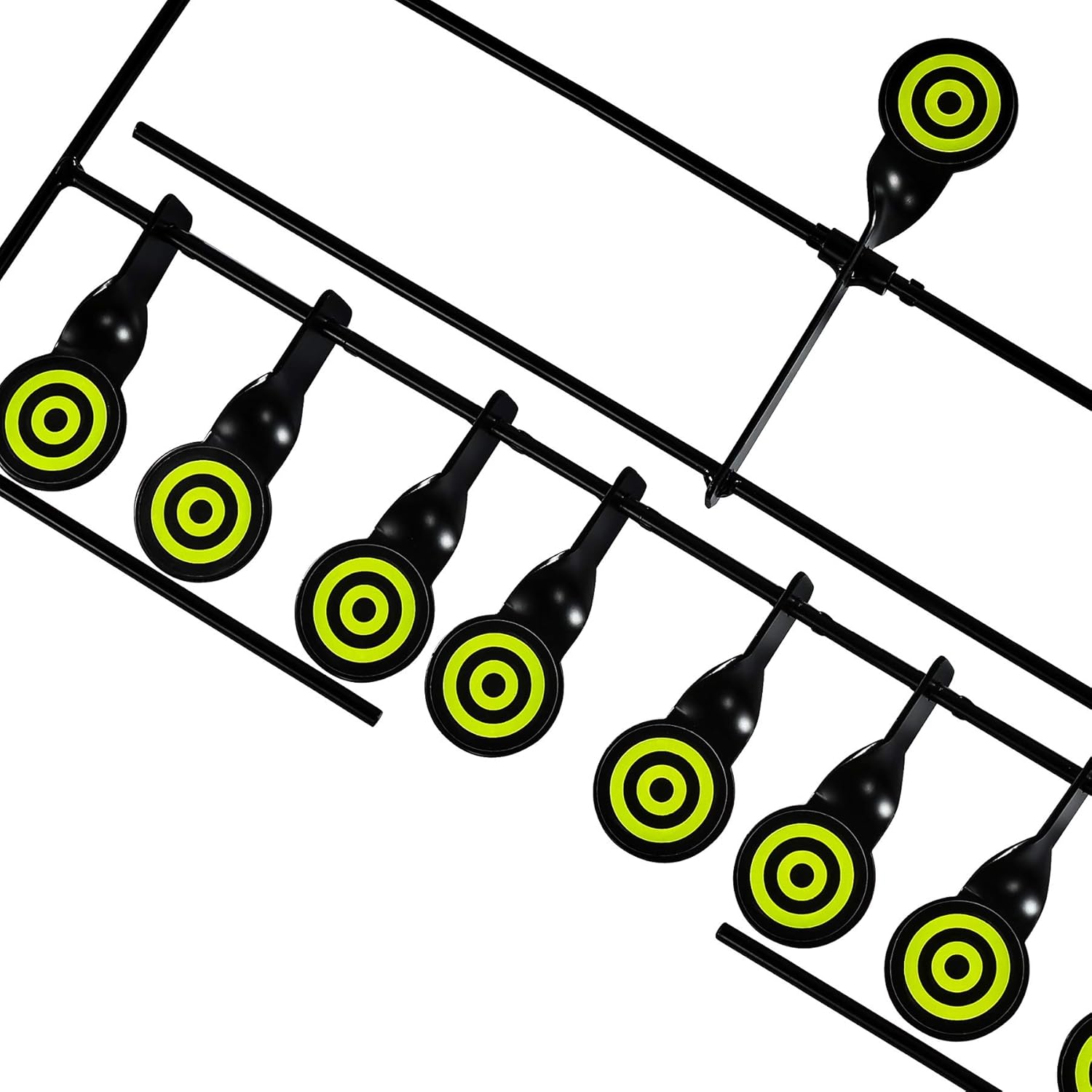 KNINE OUTDOORS 8 Targets Air Gun Pellet BB Gun Resetting Target, Rated for .22 .177 Caliber : Sports & Outdoors