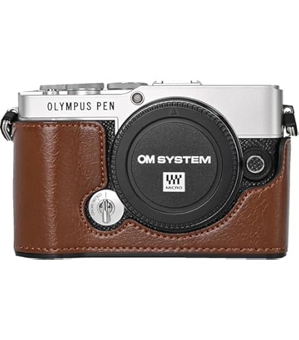 Amazon.com : E-P7 Case, BolinUS Handmade Genuine Real Leather Half