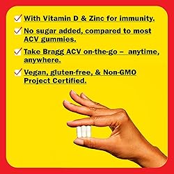 Bragg Apple Cider Vinegar Capsules with Vitamin D