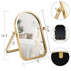 Geloo Vanity Makeup Table Mirror - Desk Mirrors 360