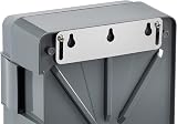 Knightsbridge JB55 IP55 Weatherproof Electrical Junction Box Outdoor Grey 334mm view 4