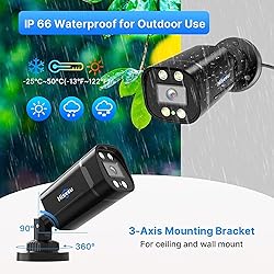 Hiseeu HD 5MP Analog/AHD/CVI/XVI 2560 TVL Wired