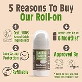Salt Of The Earth Natural Refillable Roll On Deodorant Oud & Bergamot 75ml UK view 2