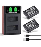 FirstPower LP-E17 Battery And Upgraded 20W Dual Fast Charger For Canon EOS R100 R50 R10 R8 RP, Rebel T8i T7i T6i T6s SL2 SL3, Powershot V1, EOS M3 M5 M6, M6 Mark - View #6