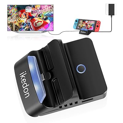Buy Switch Dock Ikedon Portable Tv Docking Station Replacement For Nintendo Switch With Hdmi And Usb 3 0 Port Online In Indonesia B07tqjjlhr