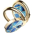 i-Blaosn Cosmo 360° Rotation Phone Ring Holder Snaps, Ocean Blue