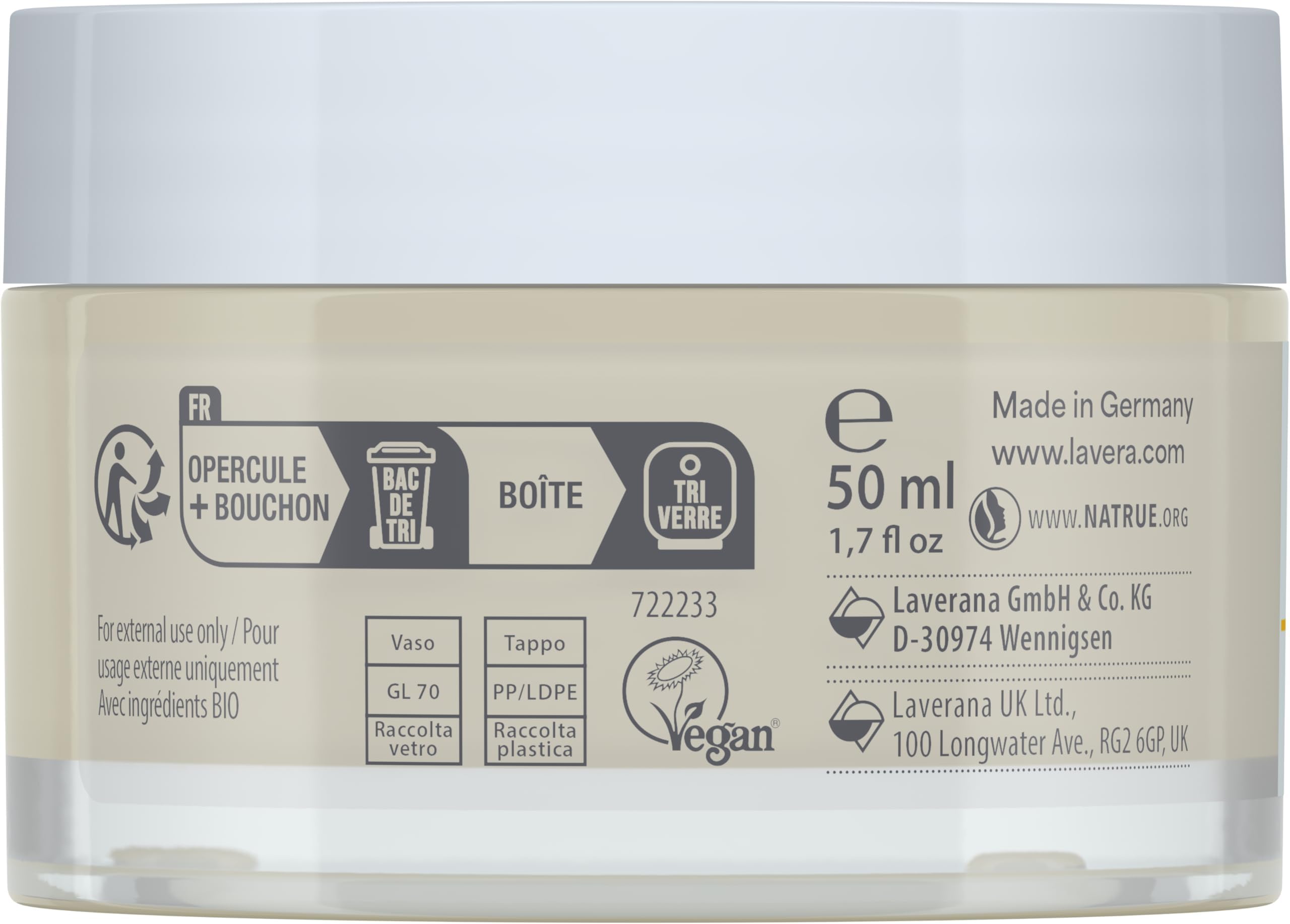 lavera Feuchtigkeitscreme Q10 ∙ Reduziert Falten ∙ Spendet Feuchtigkeit ∙ Anti Aging Tagescreme ∙ Tagespflege vegan Bio Naturkosmetik Natural Kosmetik Gesichtscreme 1er Pack (1x50ml) 7