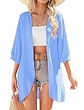 Yekaty Lightweight Cardigan Light Purple Kimono