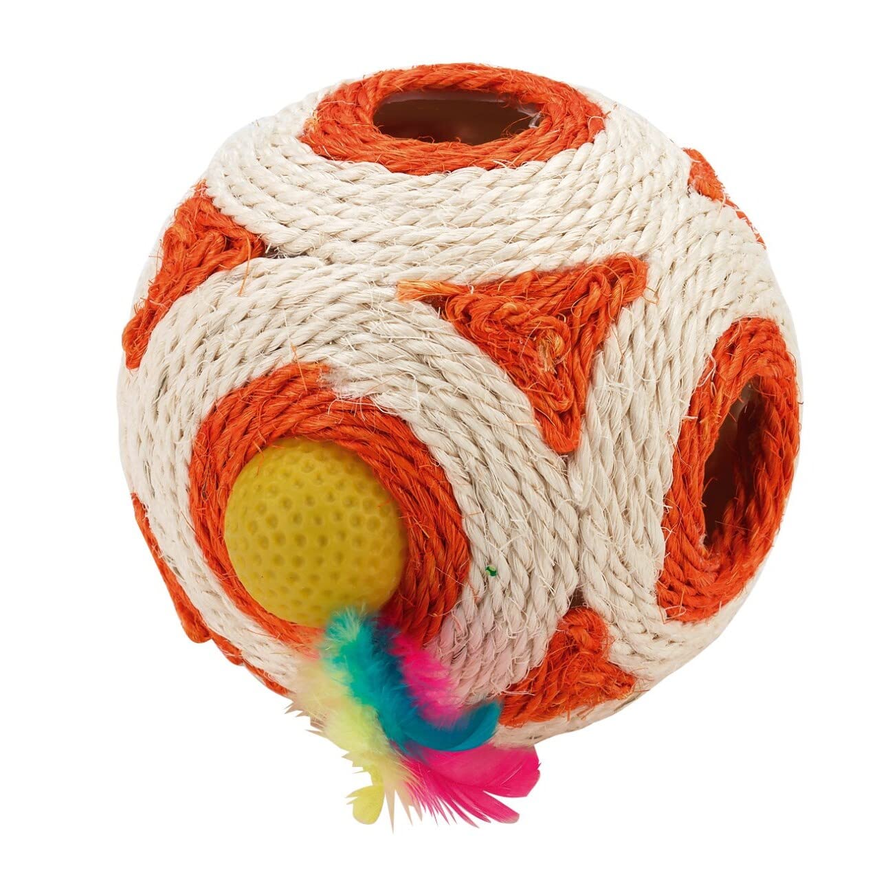 Kerbl Play Cubes Rattle and Spring Ball, 12 cm
