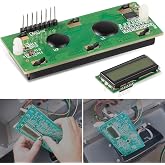 Camoo 013640F LCD Display Screen Replacement for Raypak RP2100 Digital Pool Heater Pool Stat Kit, Compatible with Raypak Models 185B, 265B, 335B, 405B, 206A, 266A, 336A, 406A, 207A, 267A, 337A, 407A