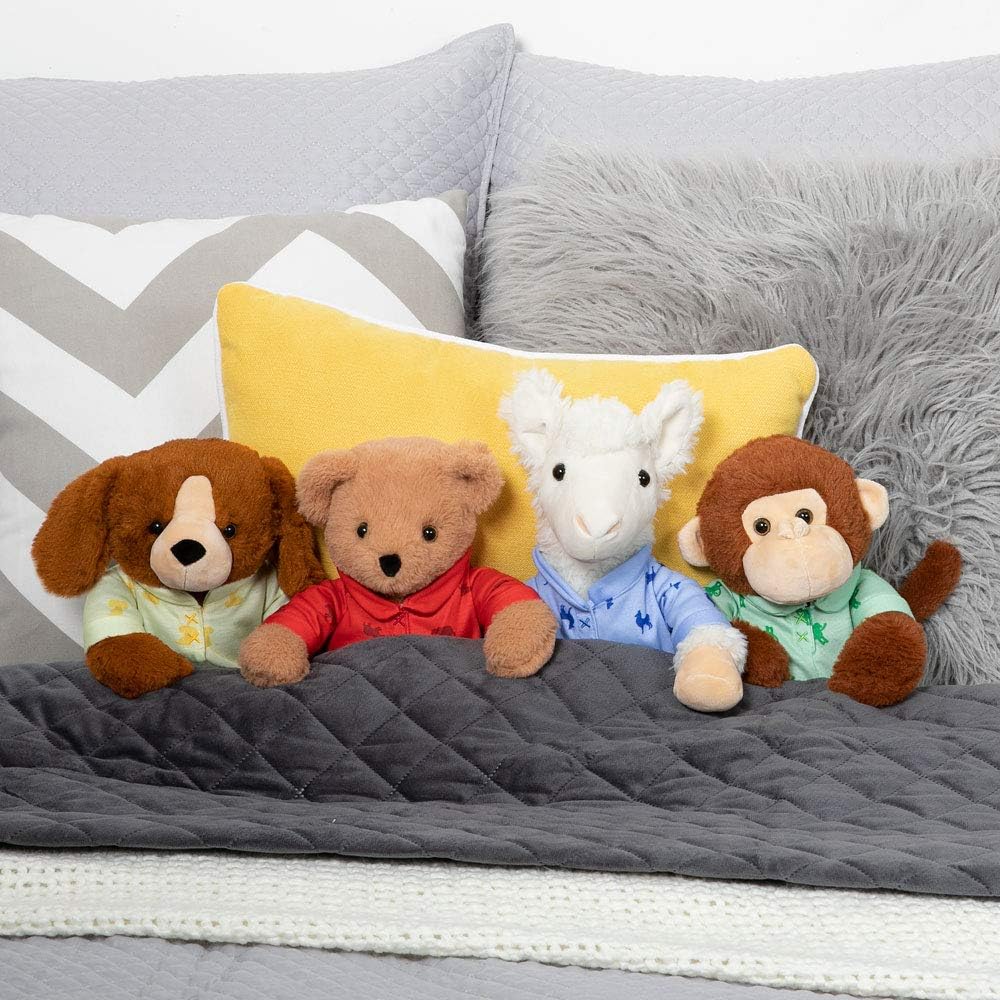 Vermont Teddy Bear Stuffed Monkey - Monkey Stuffed Animal, 13 Inch, PJ Pals: Toys & Games