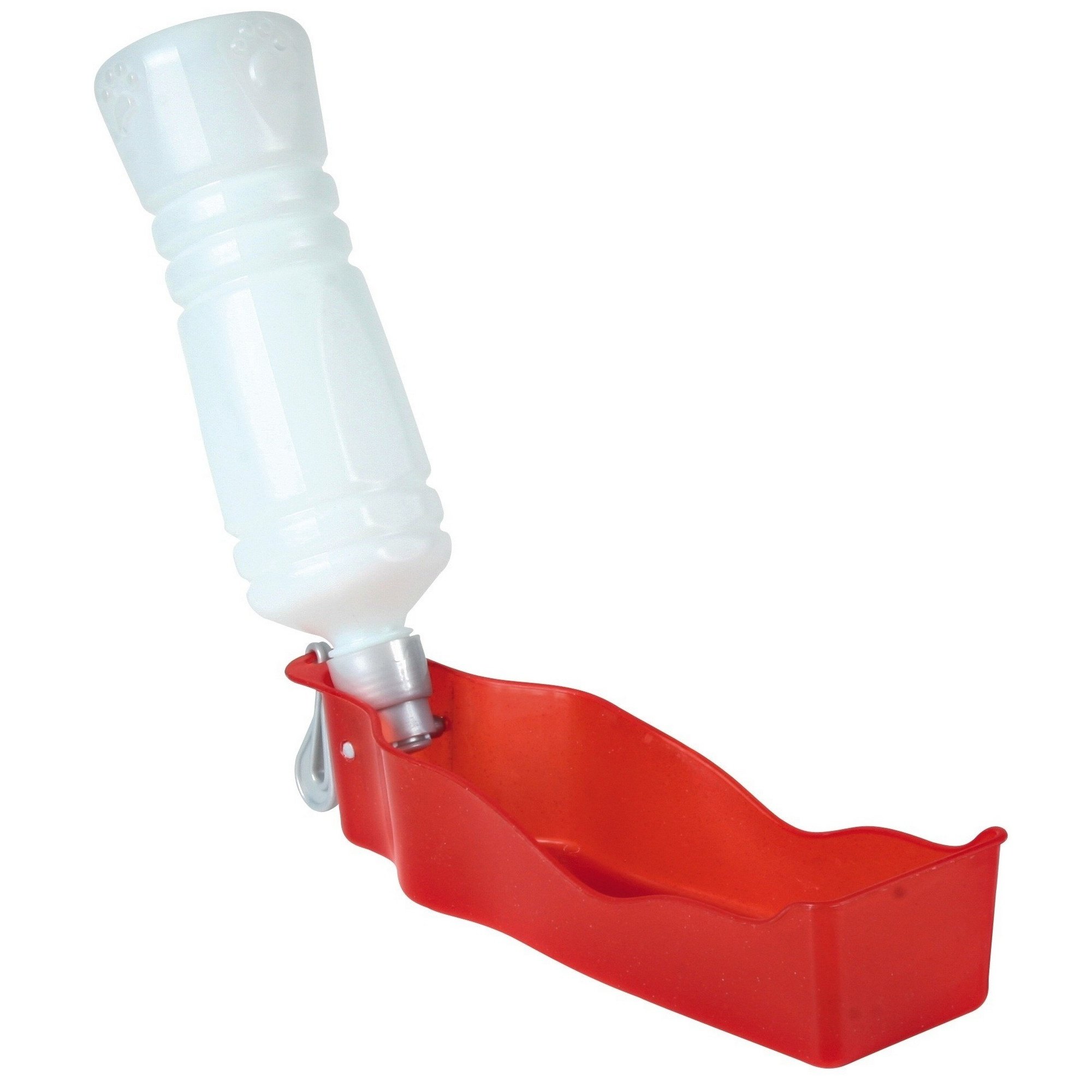 Trixie Dog on Tour Drinking Bottle with Bowl, 700 ml(colors may vary)