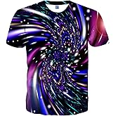 YAJOOEY Mens Women Shirts 3D Printed T-Shirt Unisex Casual Short Sleeve Tops Tees for Adult