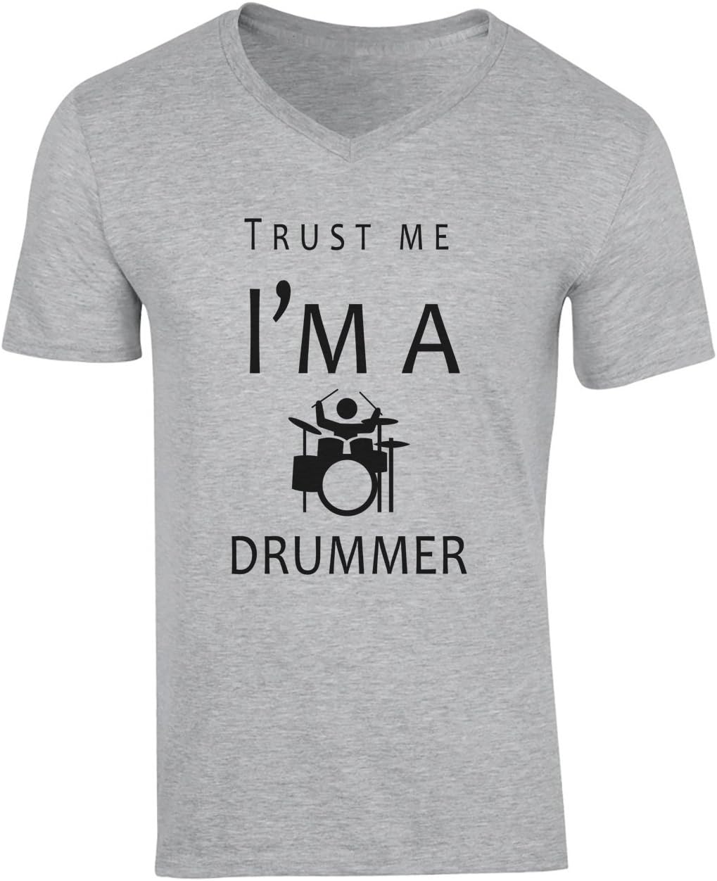 Trust Me I'm A Drummer Mens V-Neck