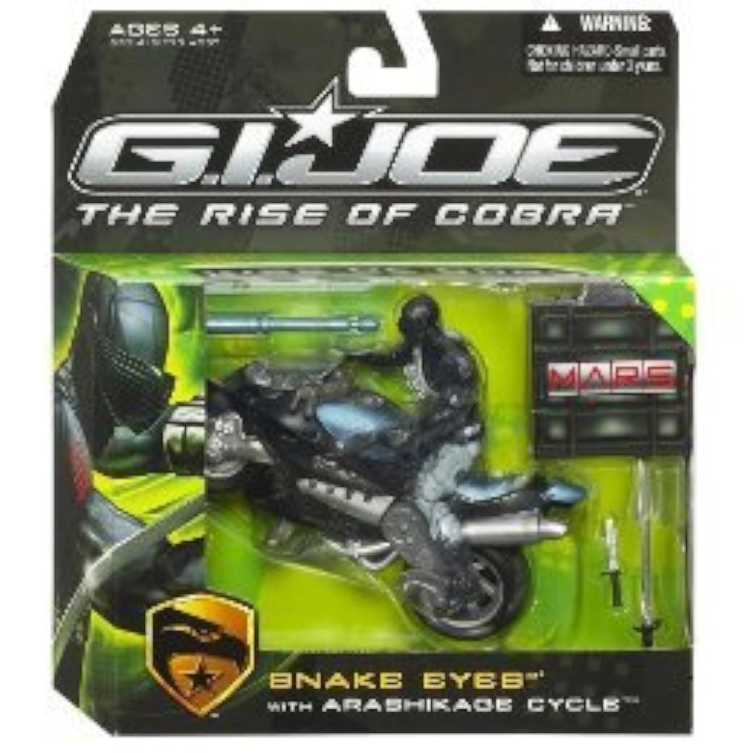 GI Joe The Rise of Cobra MARS Troopers Snake Eyes