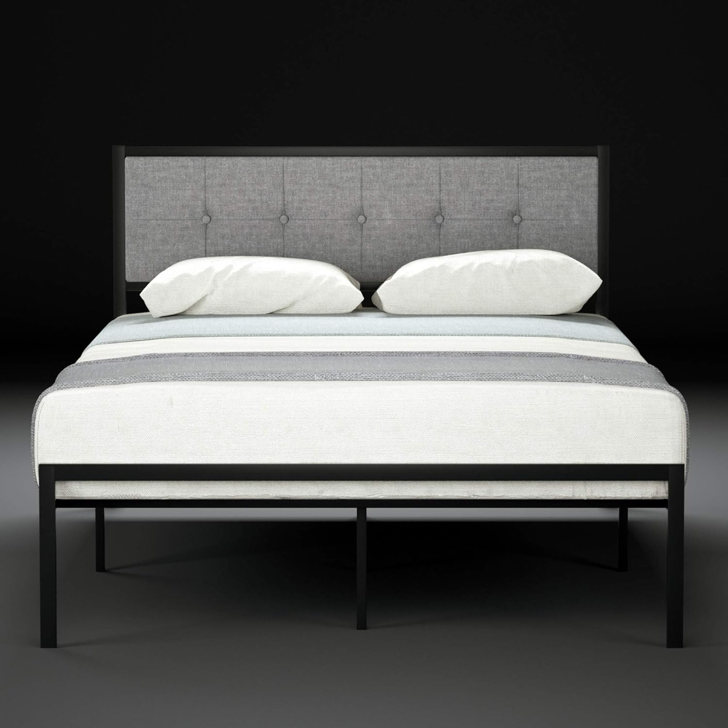 Best grey bedframe and headboard full