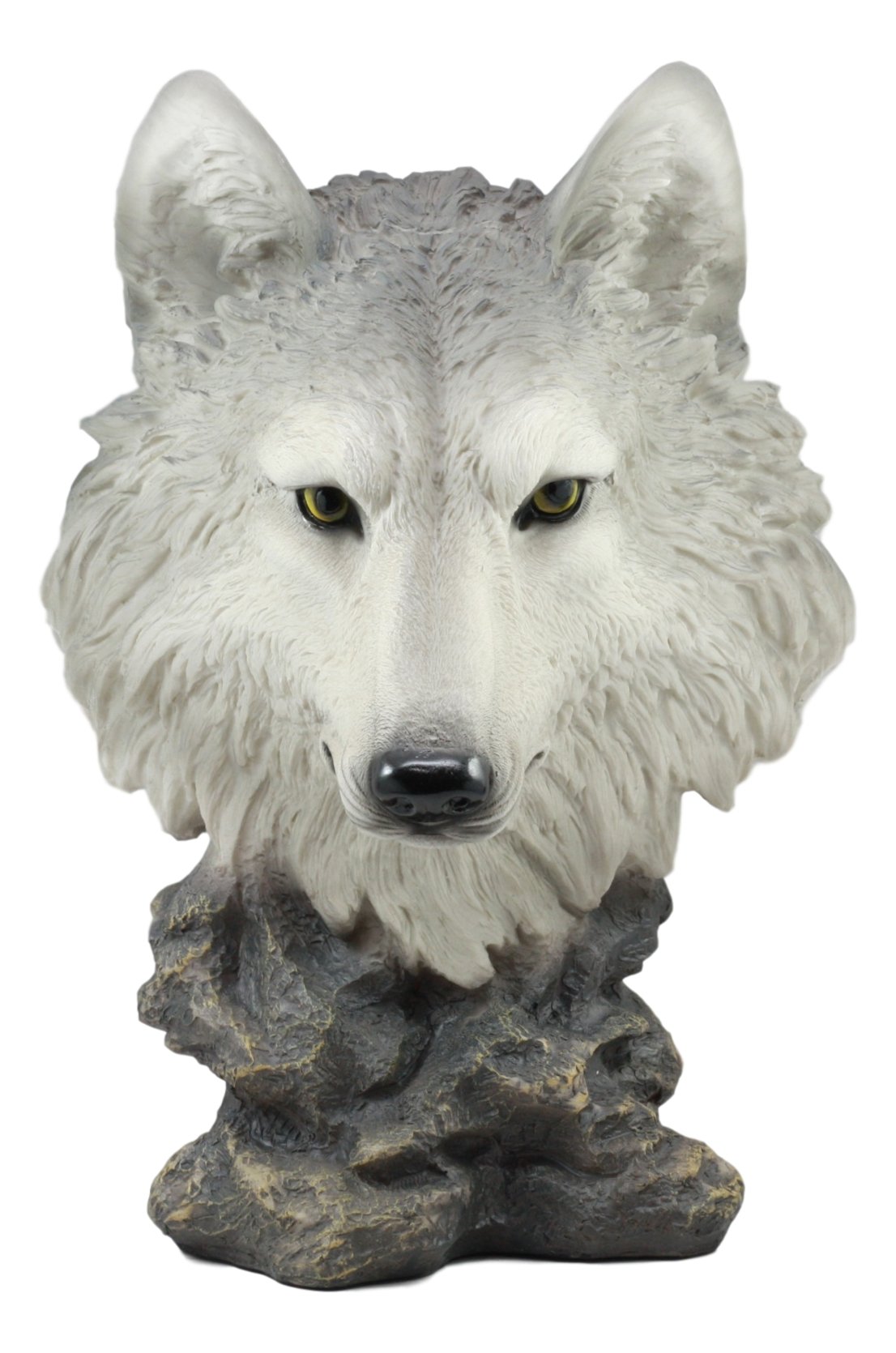 Buy Ebros Realistic Large Gray Wolf Head Bust Statue 16" Tall Timber