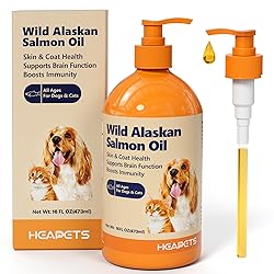 Wild Alaskan Salmon Oil for Dogs & Cats