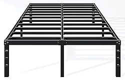 Hafenpo 16 Inch Full Bed Frame - Sturdy Metal