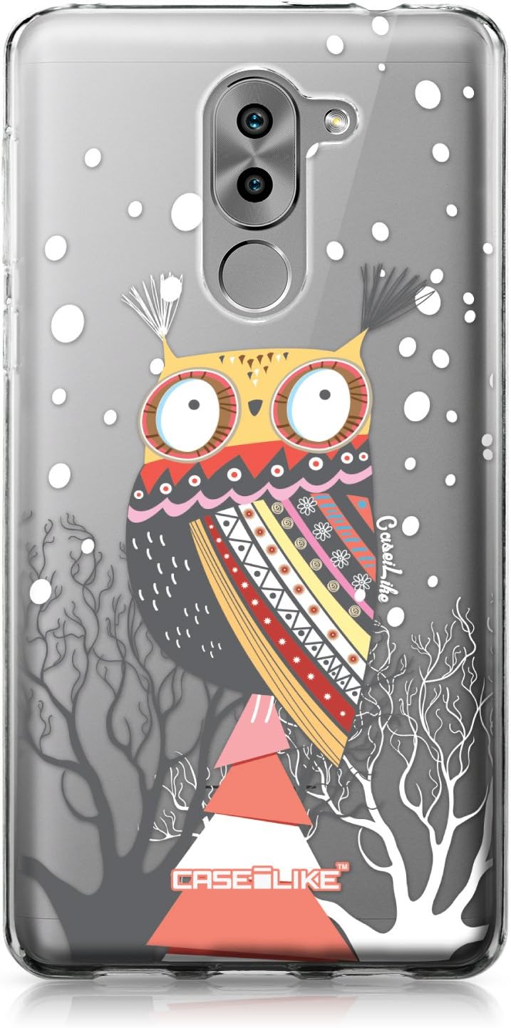 CASEiLIKE Honor 6X case, Mate 9 Lite case, GR5 2017 case, Owl Graphic Design 3317 Pattern TPU Case Bumper Snap-on Back Cover for Huawei Honor 6X / Mate 9 Lite / GR5 2017