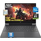 HP Victus Gaming Laptop | 15.6" FHD IPS 144Hz | Intel 8-core i5-13420H (>i7-12650H) | 16GB DDR4 512GB SSD | GeForce RTX 4050 6GB | Backlit Type-C B&amp;O Fast Charge Win11Pro w/DLCA Accessory
