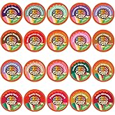Crazy Cups Flavored Decaf Coffee Single Serve Cups For Keurig K Cup Brewer Variety Pack Sampler, 20 Count (Pack of 1)