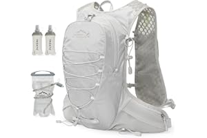 IX INOXTO Running Hydration Vest for Men Women Water Backpack for Running 3L Running Hydration Pack for Trail Running Marathon Race Hiking