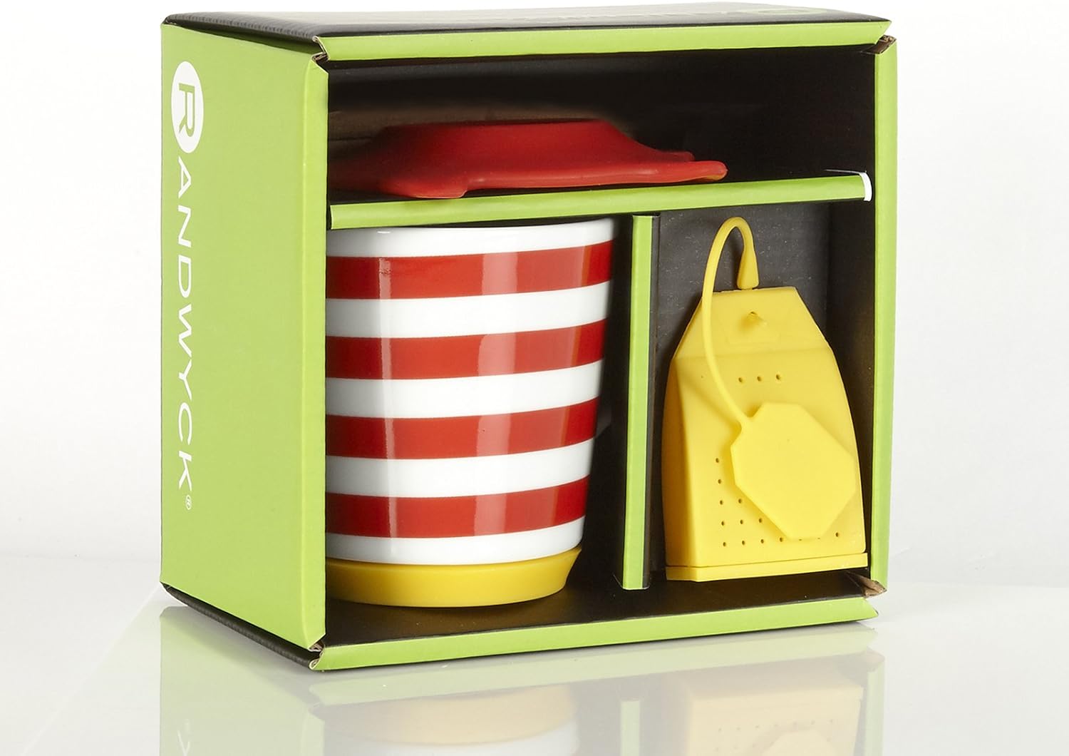 Randwyck Tea Gift Set, Ceramic, Multi Color, 9x15x15 cm, 9.000x15.000x15.000 cm - Image 4