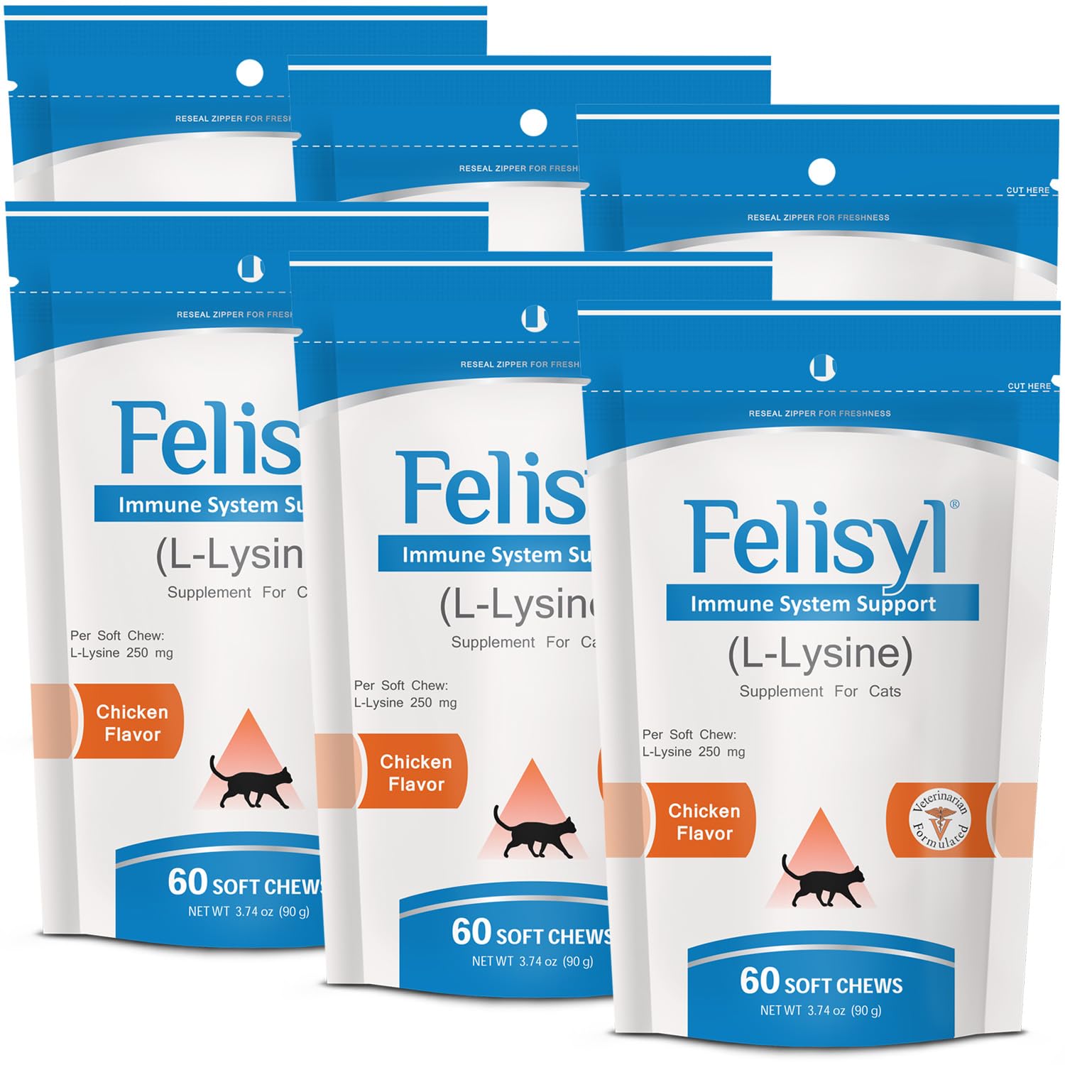 Pet Health Solutions L-Lysine Soft Chews for Cats