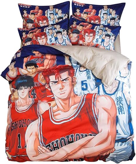 Amazon 布団カバー 3点セットシングアニメ寝具セット 4点セットシング布団カバー掛ふとんカバージッパー 2つの枕カバー 超ソフトな低刺激性マイクロファイバーベッドカバー A 100cm 3 3feet Bed 寝具カバーセット オンライン通販