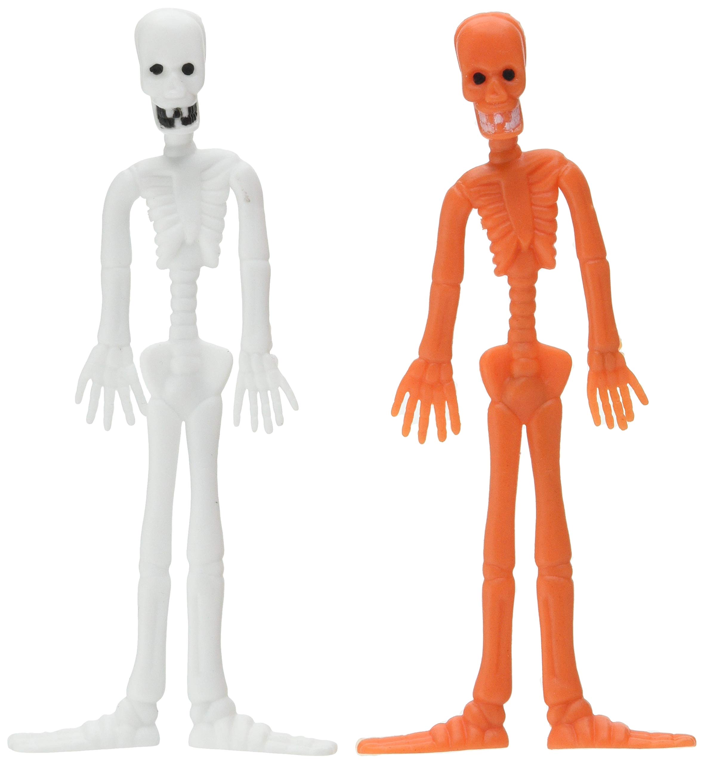 Rubie´s Unisex Blister 2 Skeletos Super Flex Party Favors, Multicolor, Std