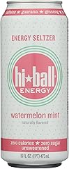 HIBALL ENERGY Watermelon Mint Sparkling Energy Water, 16 FZ
