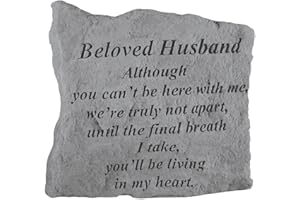 Kay Berry- Inc. 16220 Beloved Husband Although You Can-t Be Here - Memorial - 5.25 Inches x 5.25 Inches
