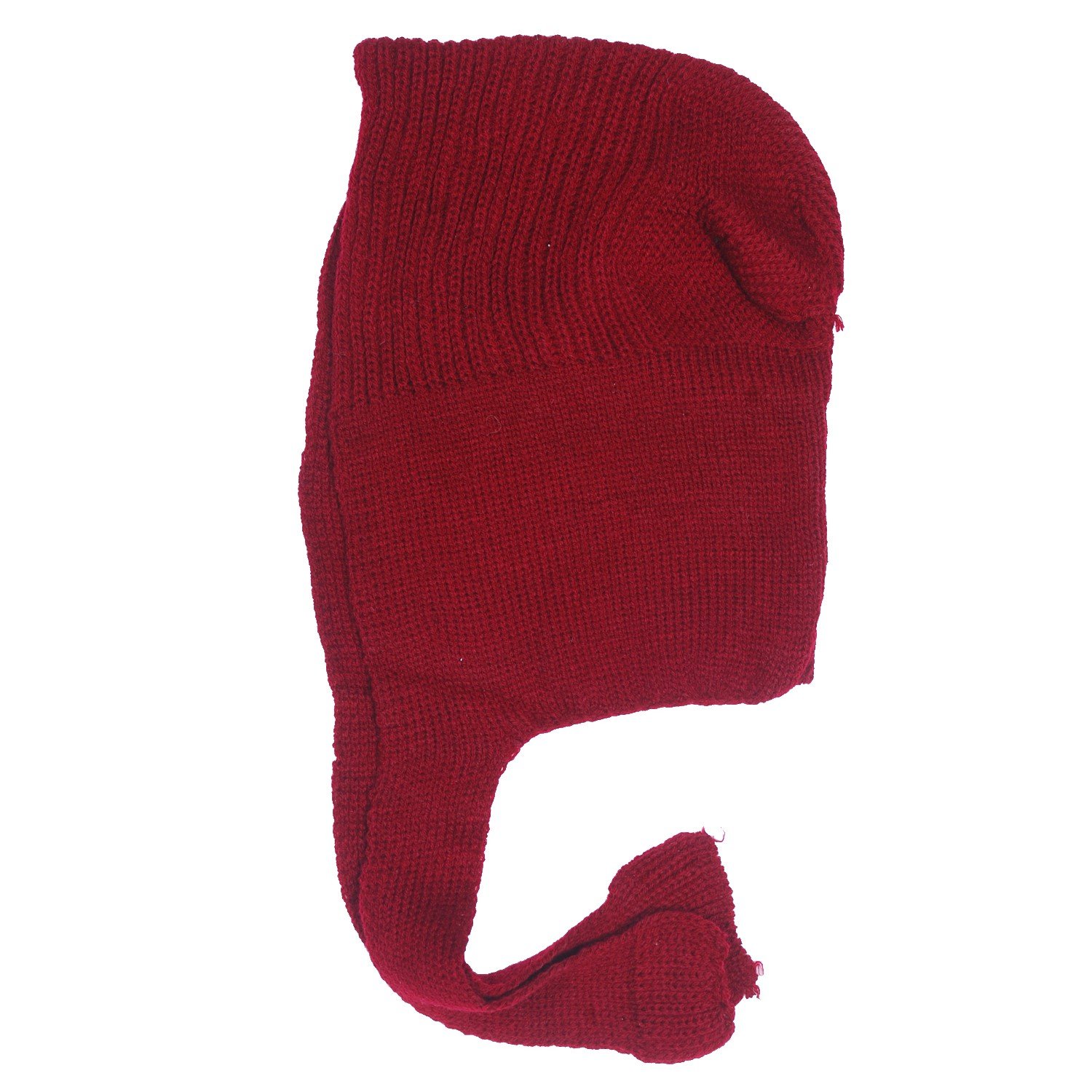 light gear&reg; combo of 2 women woolen head scarves (maroon+ blue) cap model