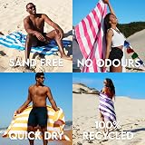 Dock & Bay Beach Towel Cabana Set G 160x90cm Quick Dry Sand Free view 4