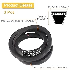 uxcell 3 Pack B-41 Classic Timing