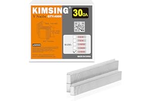 CHINA-TOP SILVER 15MM V-Nails 30 Gauge 10.3mm Diameter 15mm Length UNI Hard Wood Type V Nails for V1015 Picture Frame Nailer 4,000 PCS/Box