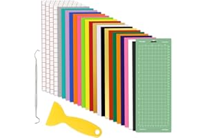 Vinyl Bundle for Cricut Joy Starter Kit, HTV Adhesive Heat Transfer Iron on Vinyl Weeding Tool Cricut Joy Beginner Accessorie