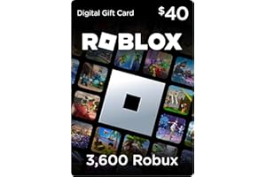 Roblox Digital Gift Card - 3,600 Robux [Includes Exclusive Virtual Item] [Online Game Code]