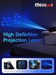 Digital Projection Alarm Clocks for Bedrooms