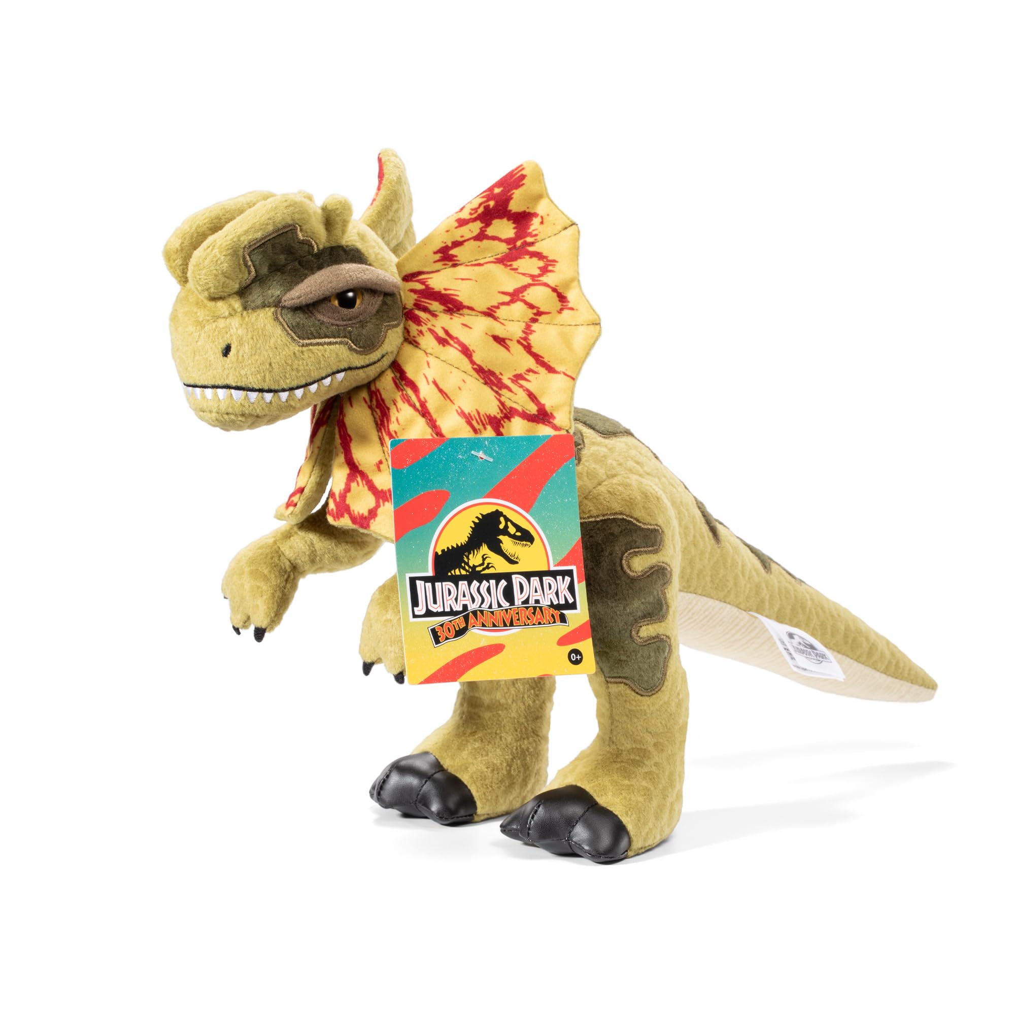 The Noble Collection Jurassic Park Collector Dilophosaurus Plush Toy
