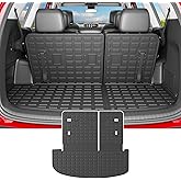 powoq Cargo Mat Compatible with 2020-2025 Kia Telluride Trunk Mat Cargo Liner TPE Back Seat Protector Trunk Liner Replacement for 2020-2025 Kia Telluride Accessories