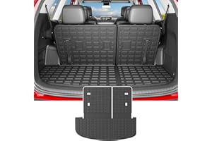 powoq Cargo Mat Compatible with 2020-2025 Kia Telluride Trunk Mat Cargo Liner TPE Back Seat Protector Trunk Liner Replacement for 2020-2025 Kia Telluride Accessories