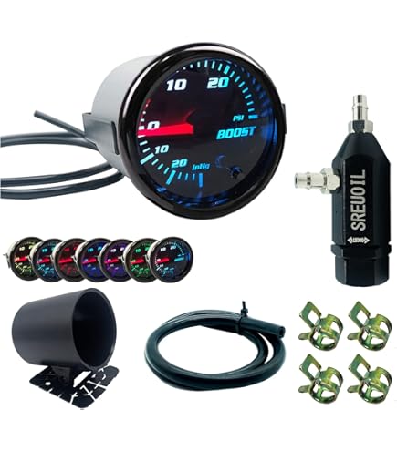 Diesel Boost Leak Tester DURAMAX 6.6L Turbo Boost Leak Tester - Fits L5P 2017 - PREMIUM Billet Aluminum 30 Psi Leak Down Tester - Foto 13