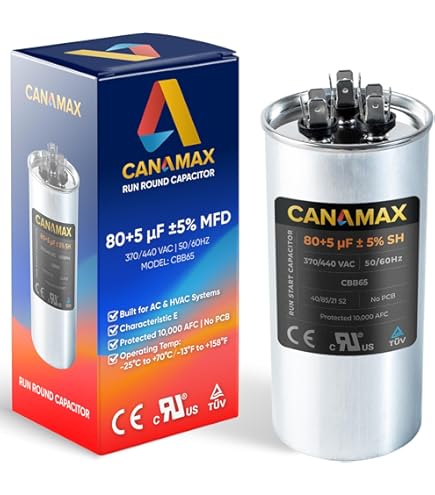 GE Z97F5504-4 uf MFD 370 Volt VAC Genteq Replacement Oval