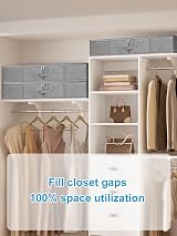 JUPELI 50L Under Bed Storage Box with Lid, PP Liner, Reinforced Zips view 6